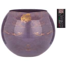 Ваза Golden marble lavender (20 см)