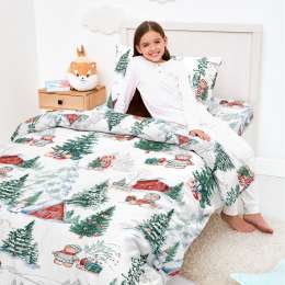 Постельное белье детское Christmas bears Полутораспальный A33801